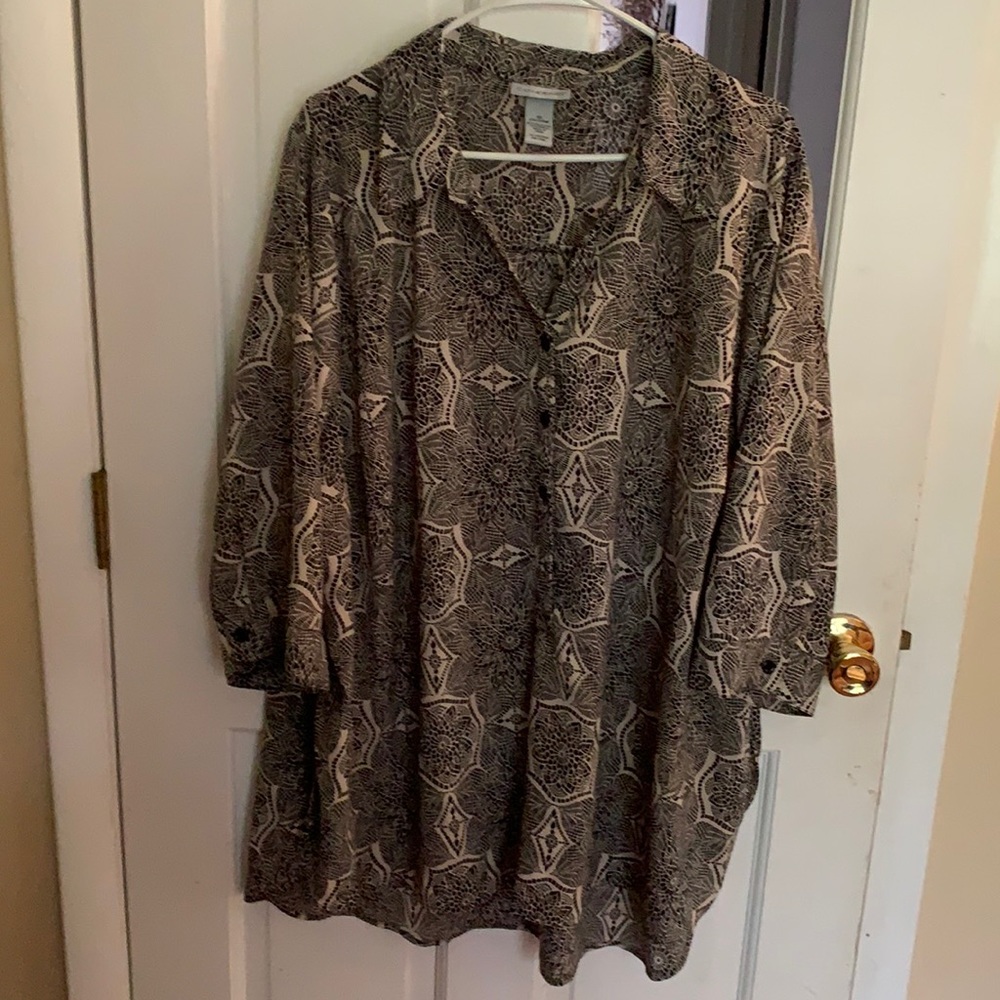 Catherine’s pull over blouse. 3/4